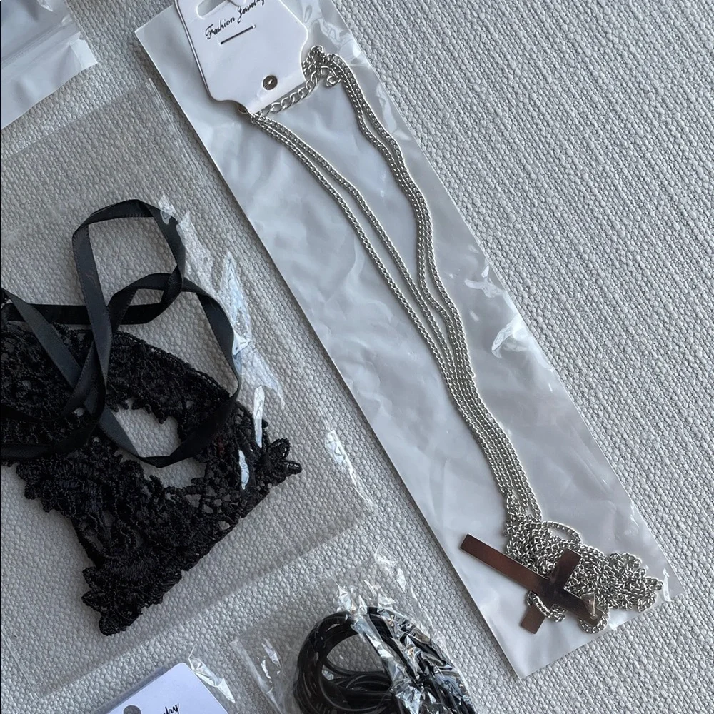 80s Retro Party (Black) Costume Accessories
